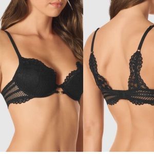 LaSenza Smoulder Black Lace Bra 34C